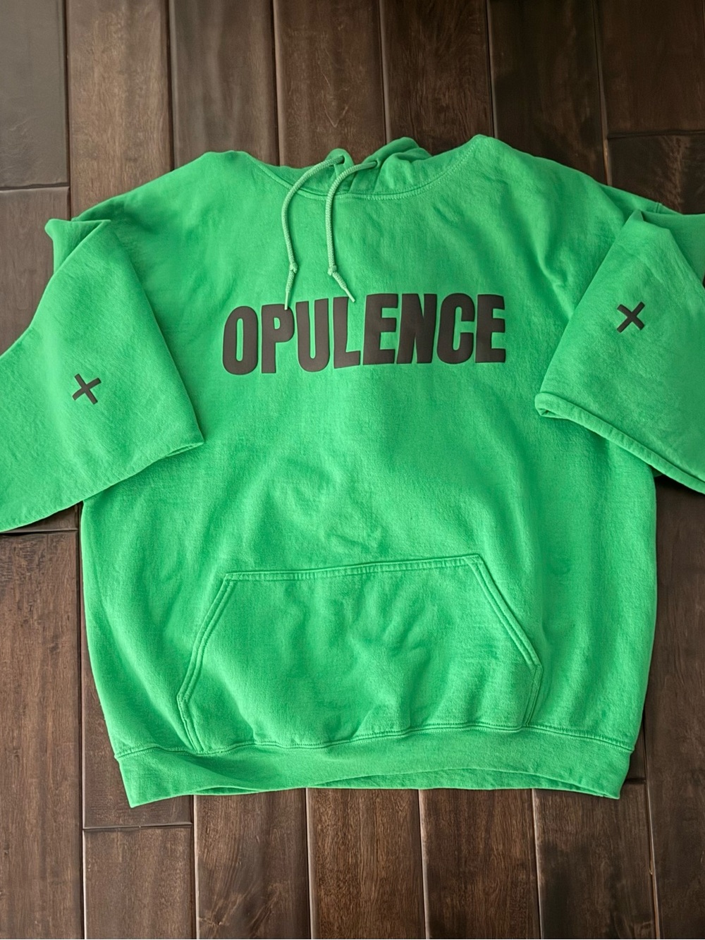 Beyonce Renaissance film merch green hoodie space suit “ opulence “. Size xl